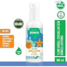 Daders Home Siveno Doğal 100 ml 50 Faktör Çocuk Güneş Losyonu