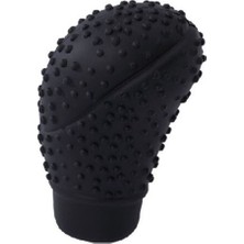 Silikon Vites Topuzu Kılıfı, Siyah, Şık ve Koruyucu Tasarım