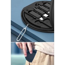 Bistopia 60W Destekli 5'i 1 Arada Seyahat Kablo Seti – USB Type-C, Micro USB Şarj Kablosu ve Dönüştürücü Adaptörlü Mini Kablo Kutusu, Kompakt Seyahat Kiti