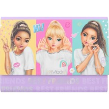 Bistopia 12717 Shots - Mektup Kağıdı Seti, Bölmeli Dosyada, 24 Mektup Sayfası ve Zarf Dahil, Çok Renkli