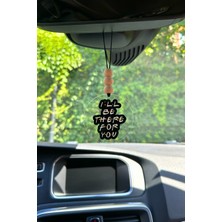 Friends Dizisi I’ll Be There For You Tasarımlı Araba Süsü Hediye Kutulu