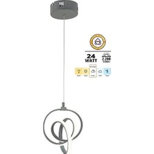 Daders Home Modern LED Sarkıt Avize – 23X80 cm Ayarlanabilir Gövdeli, 24W 6500K Beyaz Işık, Power LED Teknolojili, Siyah Gövdeli Şık Aydınlatma Armatürü Salon ve Mutfak