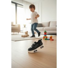 Enoch Çocuk Ortopedik Tabanlı Esnek Fileli Cırt Cırtlı Dinamik Sneaker Ayakkabı