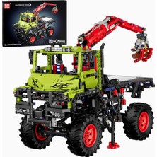 Mould King 17038 Off-Road 4x4 Motorlu Araç Yapım Seti 2002 Parça Teknik Model