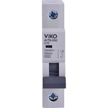 Daders Home 4VTB-1C10 Otomatik Sigorta 4,5ka C Tipi 1 Kutup 10A