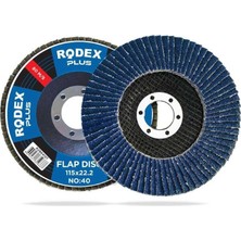 Daders Home Zirkonyum Flap Disk Zımpara, 115MM, 120 Kum, 10 Adet