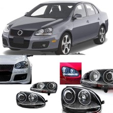 X Power Tuning Vw Jetta 2005.2011 Yumlu Krom R32 Mercek Far