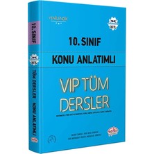 Daders Home Editör 10. Sınıf Vıp Tüm Dersler Konu Anlatımlı Mavi Kitap