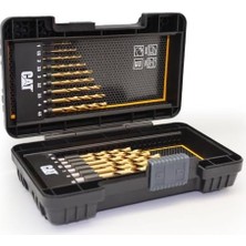 Daders Home DA02901 16 Parça Profesyonel Titanyum Kaplama Hss Metal Delici Matkap Ucu