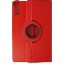 SHC4200 Pad Se Kılıf 360 Tablet Deri Kılıf - Kırmızı