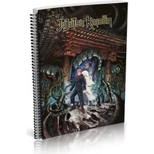 Daders Home Gerekli Şeyler Jujutsu Kaisen Çizgili Defter