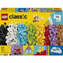 Bistopia Yaratıcı Yapım ve Oyun Kutusu 11044-5 Yaş ve Üzeri Kız ve Erkek Çocukları Için Yapılabilir Ev, Köpek, Itfaiye Arabası,, Bulut ve Gökkuşağı Içeren Oyuncak Yapım Seti (750 Parça)