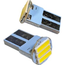 12V T10 Cob LED Fiber Beyaz Ampul, Yüksek Parlaklık ve Dayanıklılık