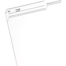 Daders Home Dosya Klasör,, 1/2-Cut, 2 Wendbare Tab, Gri, Kutu Başına 100 (10363)