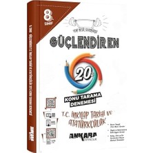 Daders Home 8.⁠ ⁠sınıf Güçlendiren T.c. Inkılap Tarihi ve Atatürkçülük 20'li Konu Tarama Denemesi