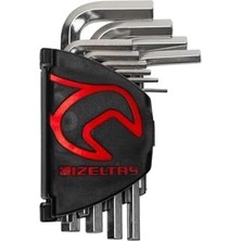 Daders Home 4900003112 Allen Anahtarlar, Krom, 12'li