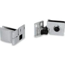 Bistopia Köşeli Cam Menteşesi 1 Çift