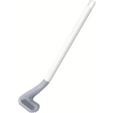 Daders Home Bakgelal Ergonomik Tasarımlı Silikon Temizlik Fırçası (Beyaz)