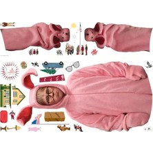 Daders Home A Christmas Ralphie Suit Dev Duvar Çıkartmaları