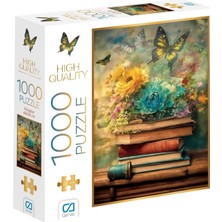 Daders Home Kitaplar 1000 Parça 2,2mm Kalınlık 48X68CM Profesyonel Hobi Puzzle Yapboz Serisi