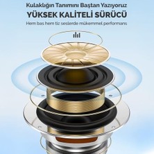 Daders Home Juo Type-C Mikrofonlu Kablolu Kulak Içi Kulaklık Dac Çip Destekli Enc Gürültü Engelleme