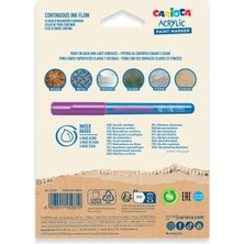 Daders Home Akrilik Paint Marker Su Bazli Fırça Uçlu 10'lu