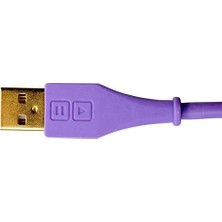 Daders Home Dj Techtools Chroma Usb-A To B - 1.5mt | Straight Purple