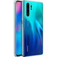 Daders Home P30 Pro Için Kılıf Transparent Soft Beyaz [P30 Pro ile Uyumlu Kılıf - Beyaz]