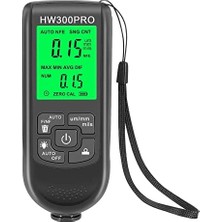 Daders Home Spactz Dijital Arka LCD Film Kalınlığı Ölçer Araba Boya Kalınlığı Test Cihazı Kaplama Kalınlığı Ölçer Ölçüm Aracı Siyah