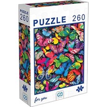 Daders Home Kelebeker Puzzle 260 Parça 48 x 33 Cm. 6007