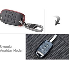 Daders Home Deri Anahtar Kılıfı (Kia Ceed, Cerato, Sorento, Sportage ile Uyumlu)