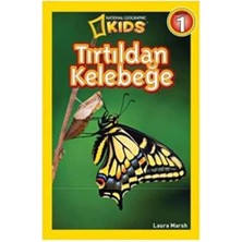 Daders Home Tırtıldan Kelebeğe: National Geographic Kids - Seviye 1 (Kapak Değişebilir)