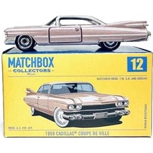 Daders Home Matchbox Araçlar 1959 Cadıllac Coupe De Vılle GBJ48 - JCL29