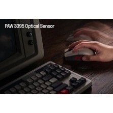 Daders Home 8bitdo Retro R8 Fare, Şarj Yuvası, Paw 3395 Optik Sensör Dpı 26K, 4K Yoklama Hızı, Programlanabilir Düğmeler, Kailh Kılıç Gm x Mikro Anahtarlar, Iki Elini De Kullanabilen - N Sürümü