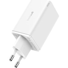 Daders Home Gan 6 Pro 2c+2u 65W Şarj Cihazı-Beyaz