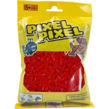 Bistopia Red 3000 Adet Midi Boncuk Kırmızı- PPB-3000-14