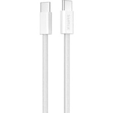 Daders Home 60W Usb-C Örgülü Hızlı Şarj ve Data Kablosu 2 Metre Ip-14
