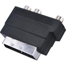 Daders Home Scart To Rca Skart Tos Av Svideo Çevirici Dönüştürücü Adaptör