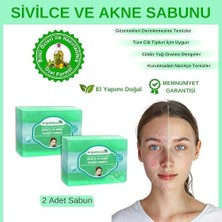 Daders Home Doğal Akne ve Sivilce Karşıtı Sabun 140 gr x 2 Adet Tüm Cilt Tipleri Için Natural Sabun