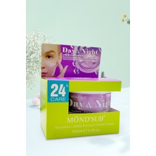 MONDSUB Gündüz & Gece Cilt Bakım Kremi – Squalane + Bifida Ferment Filtrate, Nemlendirici ve Onarıcı Bakım, 100ML (50ML Day + 50ML Night)