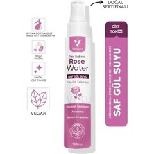 Daders Home Gül Suyu Gözenek Sıkılaştırıcı Aydınlatıcı ve Arındırıcı TONIK%100 Doğal ve Saf 100 ml