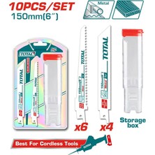 Total Tilki Kuyruğu Bıçak Seti 10'lu - TAC521002