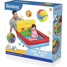 Daders Home Sort 'n Play 15 Oyun Topu ile Top Çukuru Seti
