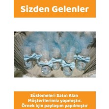 Daders Home 50 Adet 50 ml Boş Plastik Şişe OM61 Şeffaf Kapak