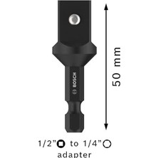 Daders Home Pro Adaptörü 1/4 "-Aussensechskantschaft "1/2-Dış Dörtgene