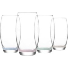 Daders Home Empire Renkli 3'lü Meşrubat Bardağı