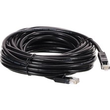 Daders Home Cat6 Ethernet Kablosu, Siyah, 10 Metre