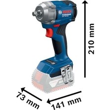 Daders Home Gds 18V-350 Akülü Darbeli Somun Sıkma