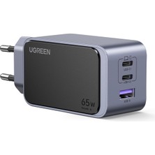 Daders Home Nexode Air 65W 3-Port Gan Charger Eu Hızlı Şarj Adaptörü