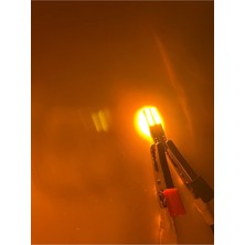 Turuncu T10 LED Park Ampulü, 24 Led, Canbus, Yüksek Işık Gücü
